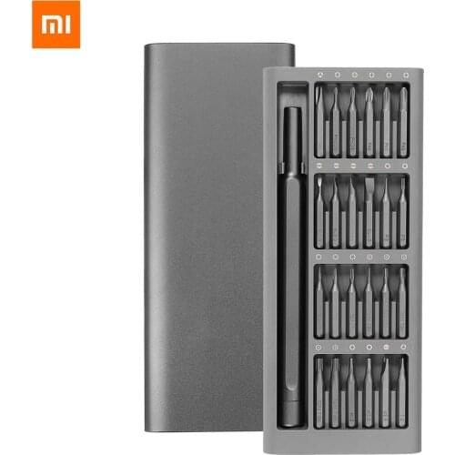 Xiaomi Screwdriver Set 25 In 1 Precision Phillips Slotted Torx Screw Bits Magnetic Rotation Handle Computer Repair Tools