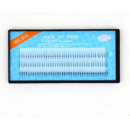 Natrual 0.07mm C Curl Super Thickness Faux Mink 3D Silk Lashes False Eyelash Extensions Hot Sale