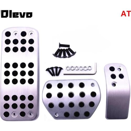 AT Foot Rest Brake Gas Car Pedal Pad Plate for PEUGEOT 207 301 307 208 2008 308 408 cc for CITROEN DS3 DS4 DS6 C3 C4 DS 3 4 6