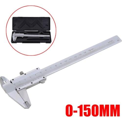 Manual Measuring Dimensions Tools Vernier Caliper High-carbon Steel Vernier Caliper Gauge Micrometer 0-150mm