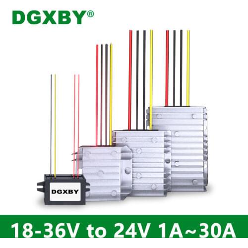 18-36V to 24V DC power regulator 24V to 24V automotive automatic transformer module DC-DC converter