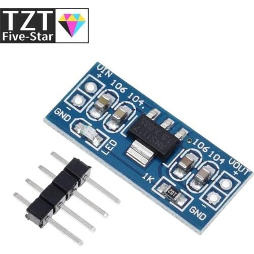 2PCS AMS1117 1.2V 1.5V 1.8V 2.5V 3.3V 5V power supply module AMS1117-5.0V power module AMS1117-3.3V For diy kit
