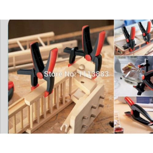 2PCS Strong A Type F Clamp G Clamp Multifunctional Plastic Clips Spring Clip Clamps For DIY Woodworking Tools