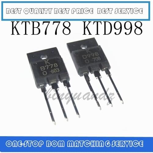 3PCS~10PCS KTB778 KTD998 TO-3P