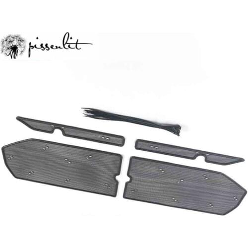 For Audi Q5L Sportback 2021 Accessories Insect-proof Net Decorative Surface Stainless Steel Water Tank Protective Cover Patch