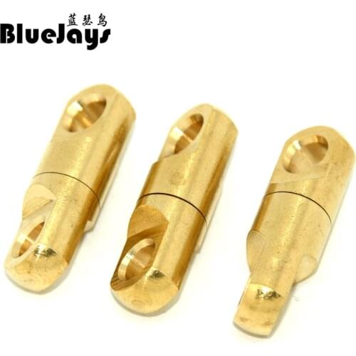 BlueJays 20pcs/lot Stainless Steel Column type rotary ring Bearing Swivel Fishing Swivels Hook Lure Connector Fish Accessories