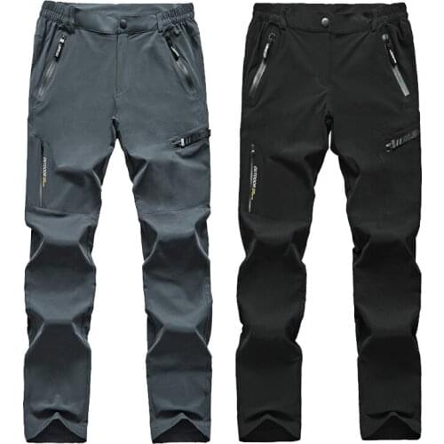 Men Breathable Hiking Camping Climbing Outdoor Outing Pants Summer Women Quick Dry Trekking Fishing Trousers