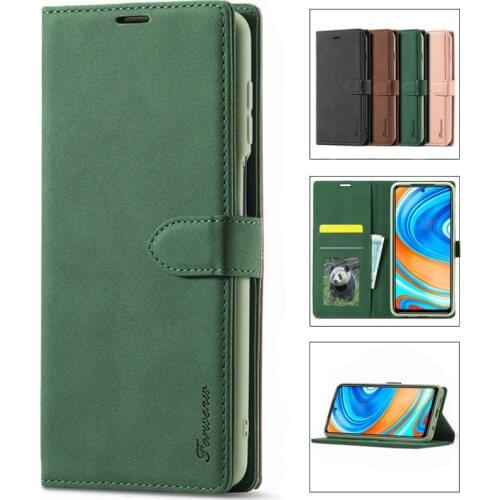 Luxury Flip Leather Wallte Case For Redmi Note 8 Pro 8T 9 10 Pro Max 9S Redmi 8 8A 9 9A 9C Mi POCO X3 NFC Anti-knock Case Cover