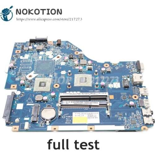 NOKOTION For Acer 5253 5250 Laptop Motherboard MBNCV02002 PEWE6 LA-7092P MAIN BOARD DDR3 with Processor onboard