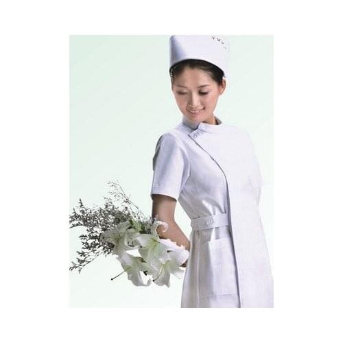 Foreign trade summer short sleeve dental nurse wear cosmetologist pharmacy pharmacist overalls uniform