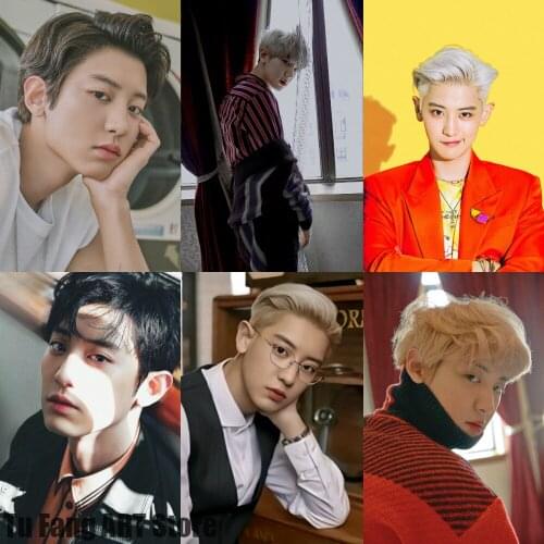 Wall Art Canvas Painting Korean Boy Group EXO Park Chanyeol Posters and Prints Pictures for Living Kids Nordic Room Decoration