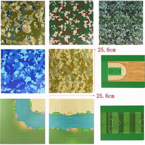 Locking Figures Parts Baseplate 32*32 & 16*32 Dots DIY Building Blocks Toys for Children Compatible Baseplate Base Plate Gifts