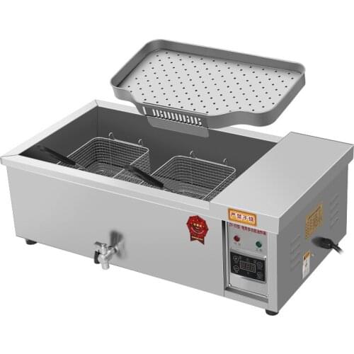 Fried Chicken Stove Dough Stick Machine Commercial High Capacity Electric Pot Kitchen Appliance Intelligent Temperature Control