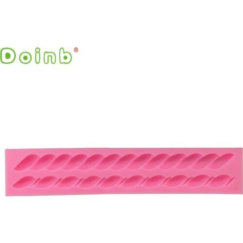 Long Rope Shape Silicone Mold Chocolate Mould for Sugarcraft Fondant Wedding Cake Decorating Tool