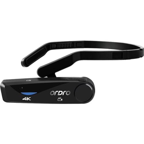 Vlogcamera Ordro EP6 Wearable Video Camera 4K Camcorder 1080P Full HD YouTube Vlog Camera