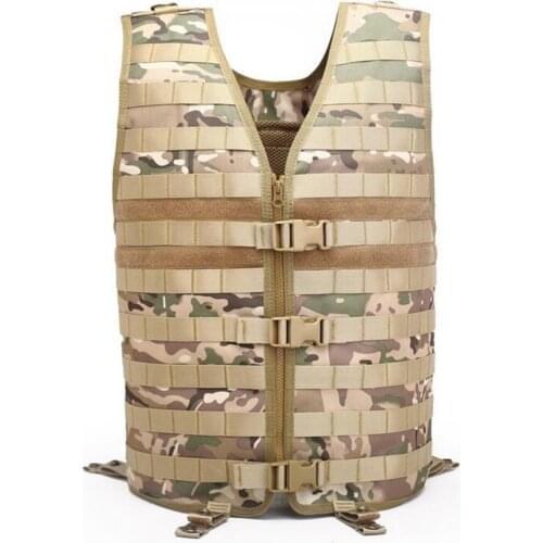 Military Tactical Vest Molle Assault Carrier Airsoft Vest Adjustable Mesh Vest Paintball CS Sports Waistcoat Hunting Gear