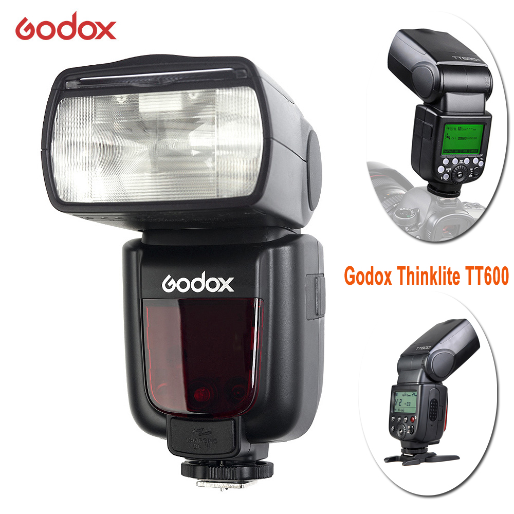 Godox Thinklite TT600 Flash Speedlite 2.4G Wireless Trigger System GN60 Camera Flash for Canon Nikon Pentax Olympus Fujifilm