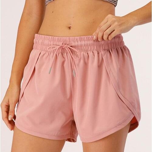 Women Yoga Fitness Shorts Ladies Running Gym Training Shorts Quick Drying Running Fitness Leggings Short Athletic Workout Clothe