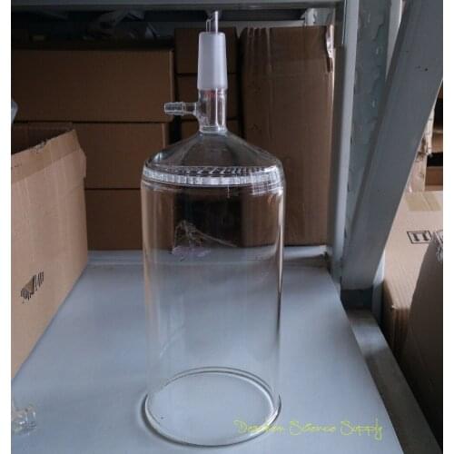 1500ml,24/40,Glass Buchner Funnel W/ 110mm Pore plate,1.5 Litre,Lab Glassware