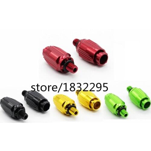 2 PCS Mountain Bike Derailleur adjustable bolt aluminum fine - tuning Derailleur shifting cable tube adjustable screw