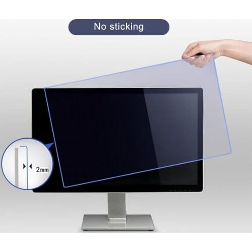 Acrylic Computer Privacy Screen Filter Frame Hanging Type for Widescreen PC Monitor FKU66