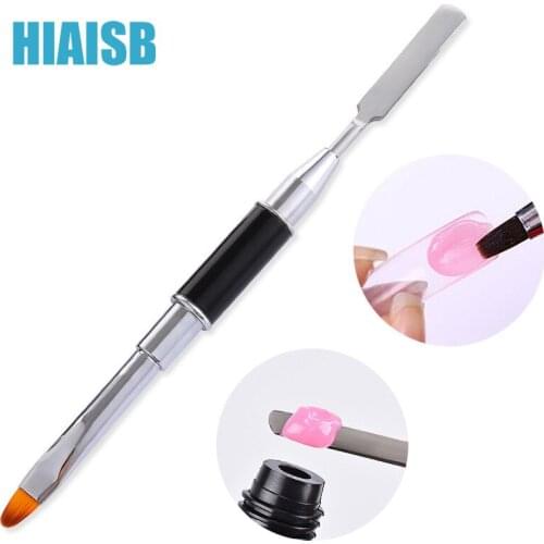Acrylic Powder Tips Nails Brush Supplies for Professionals Poly Extension Gel Tools Accessories Design Art Manicure Brushes Pen