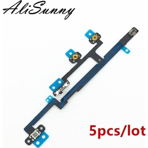 AliSunny 5pcs Power Flex Cable for iPad Mini 2 3 Volume Button for iPad Mini 3 Flex Cable