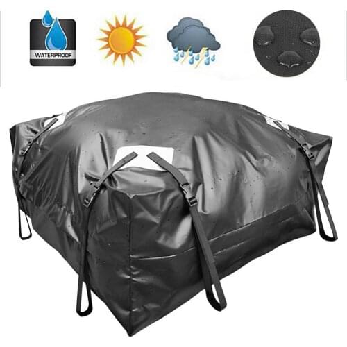 Car Roof Bag Waterproof And Dustproof Roof Bag Car Travel Large-capacity Storage Bag Roof Top Cargo Carrier Waterproof