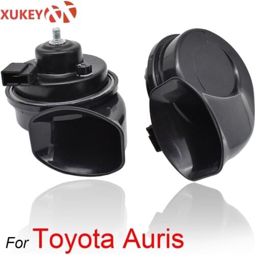 XUKEY Car Horn Snail type Horn For Toyota Auris 2006 to 2020 12V Loudness 110-129db Auto Horn Long Life Time High Low Klaxon