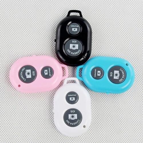 1pc Random Color Bluetooth Remote Control Self Timer Wireless Connection Stick Release Photography 10m Bluetooth Shutter W6B4