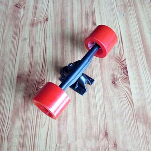 Four Wheel Sliding Plate Support Bridge Long Plate Aluminum Alloy Trucks Wheels Combination Long Board Bridge