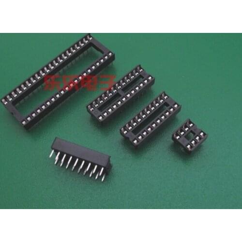 Xinyuan 10PCS/LOT IC socket DIP14 14 feet straight 14 p IC IC socket