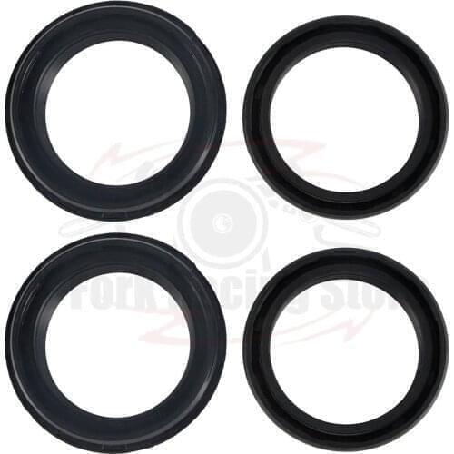 4PCS SET Kit Fork Oil Seals 2PCS & Dust Seals 2 PCS For Yamaha XJ400 Diversion 1993