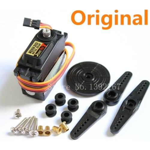 Original Tower Pro MG958 Digital Servo High Torque 15kg Standard 7075 Alloy Gear Auto RC Buggy Schiff Baja