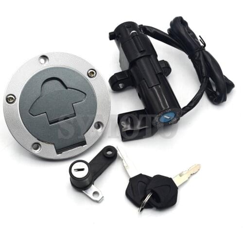 Motorcycle Ignition Switch Fuel Tank Gas Cap Seat Lock Key Set For Yamaha YZF-R3 YZF R3 RH07 RH12 2015-2019 MT03 2016
