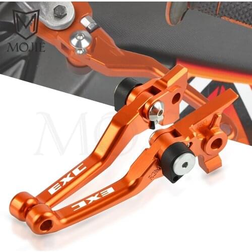250EXC 530EXC CNC Pivot Brake Clutch Levers Motorcycle Dirt Bike Motocross For 125 200 250 300 400 450 500 525 530 EXC