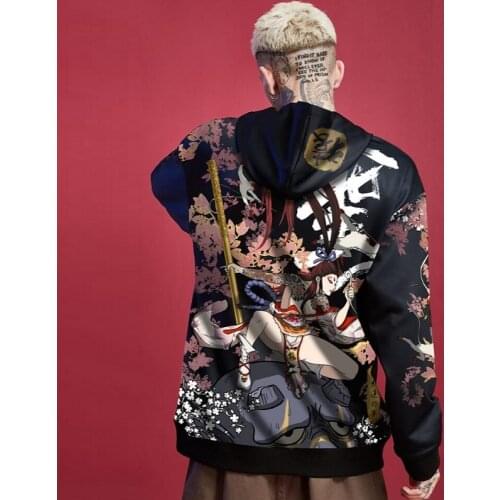 Casual Men Hip Hop Hooded Hoodies 2021 Mens Harajuku Autumn Sweatshirts Male Japanese Streetwear Hoodies Funny Coats Men ZZ433