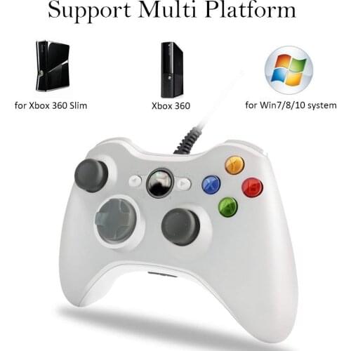 USB Wired Joystick Controller For Xbox 360 For Microsoft Xbox360 Gamepad Controle Compatibility Gamepad For PC Windows 7 8 10