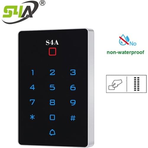 RFID 125KHz Standalone Access Control System Digital Keypad with Touch Screen Panel + 5pcs ID Cards