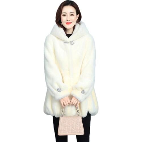 YXGDULV Black Fur Coats