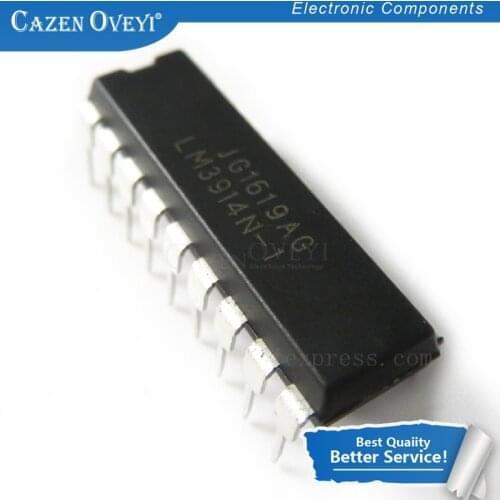 5pcs/lot LM3914 LM3914N-1 DIP-18 LM3914N In Stock