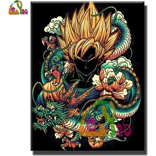 DIY Needlework Diamond Embroidery Japan Cartoon Diamond Painting Handmade Gift Mosaic Picture Of Rhinestones 5D Home Decor