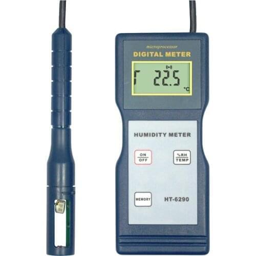 HT-6290 Humidity Meter Temperature Tester Measures Range 10-95%RH -10-60 degree