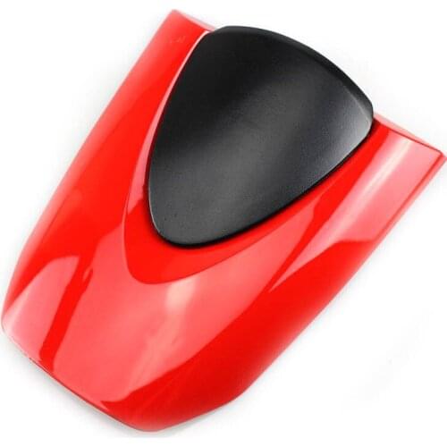 Red Motorcycle Rear Tail Pillion Passenger Hard Seat Cover Cowl Fairing Seat for Honda CBR600RR CBR 600 RR F5 2007-2012 2011