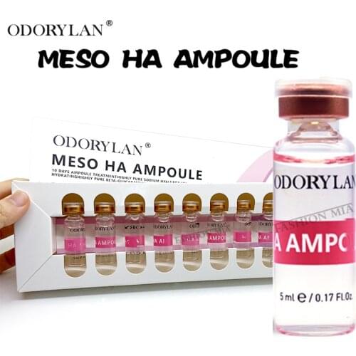 Mesotherapy Cross-linked Hyaluronic Acid Ampoule BB Serum Collagen Repair Essence HA Collagen Hyaluronic Acid for Microneedle
