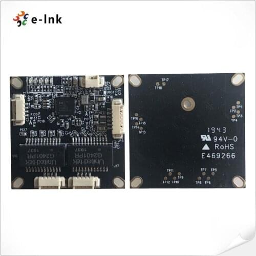 Mini 4-Port 10/100M Ethernet Switch PCB Module