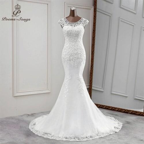 New mermaid wedding dress 2021 sexy wedding gowns flower robe de mariee applique sleeveless vestido de noiva