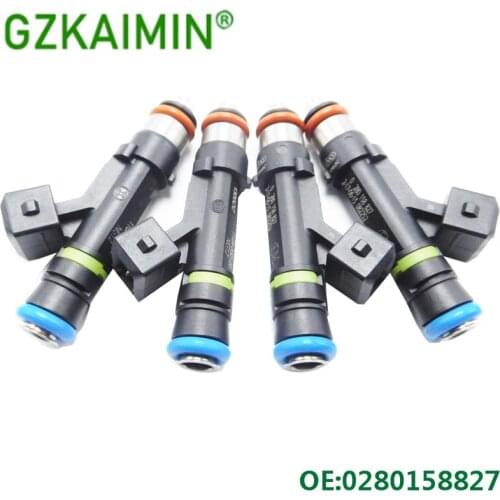 NEW 4X Fuel Injector 1300cc for Fiat IVECO OPEL VAUXHALL V-W - Car Engine Nozzle Injector Petrol Gas Injection Valve 0280158827