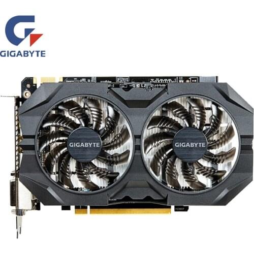 GIGABYTE Video Card Original GTX950 2GB 128Bit GPU Graphics Cards For nVIDIA Geforce GTX 950 PCI-E X16 Map Videocard Cards