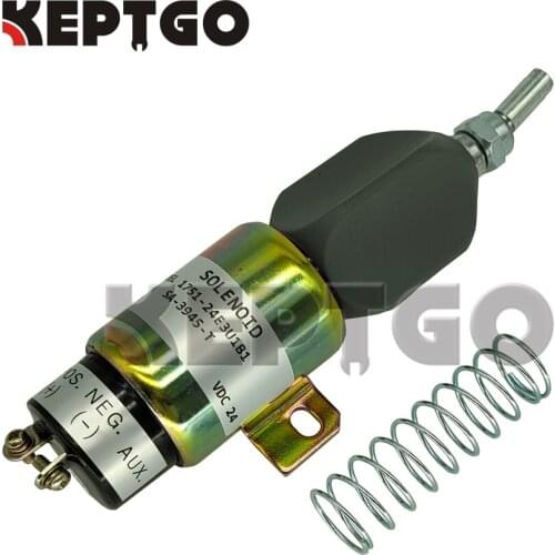 Fuel Shutoff Stop Solenoid Valve 1751-24E3U1B1S1 1751-24E3U1B1 24V Fit for Mitsubishi Engine SA-3945-T